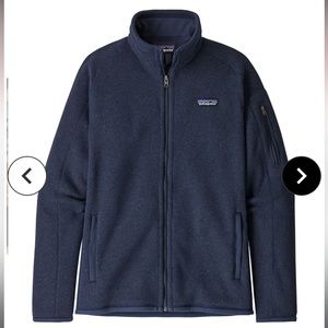 EUC Patagonia women’s Better Sweater Jacket in Navy M